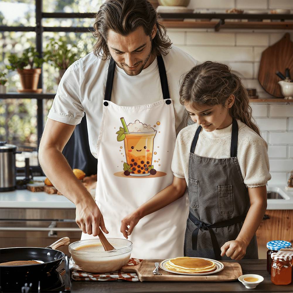 Boba-This apron is designed to elevate your cooking experience to new heights - Essential Home Zone Essential Home Zone Accessories Boba-This apron is designed to elevate your cooking experience to new heights