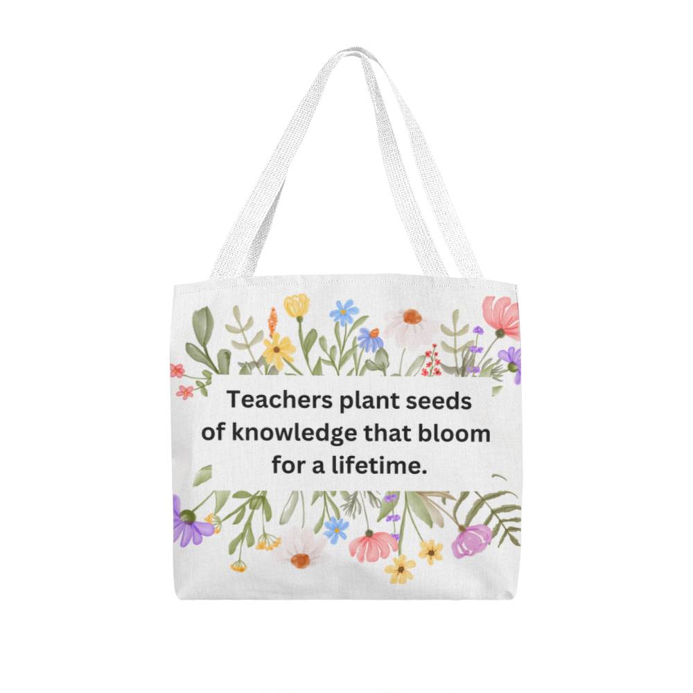 Custom Back To School Teachers-Classic Tote