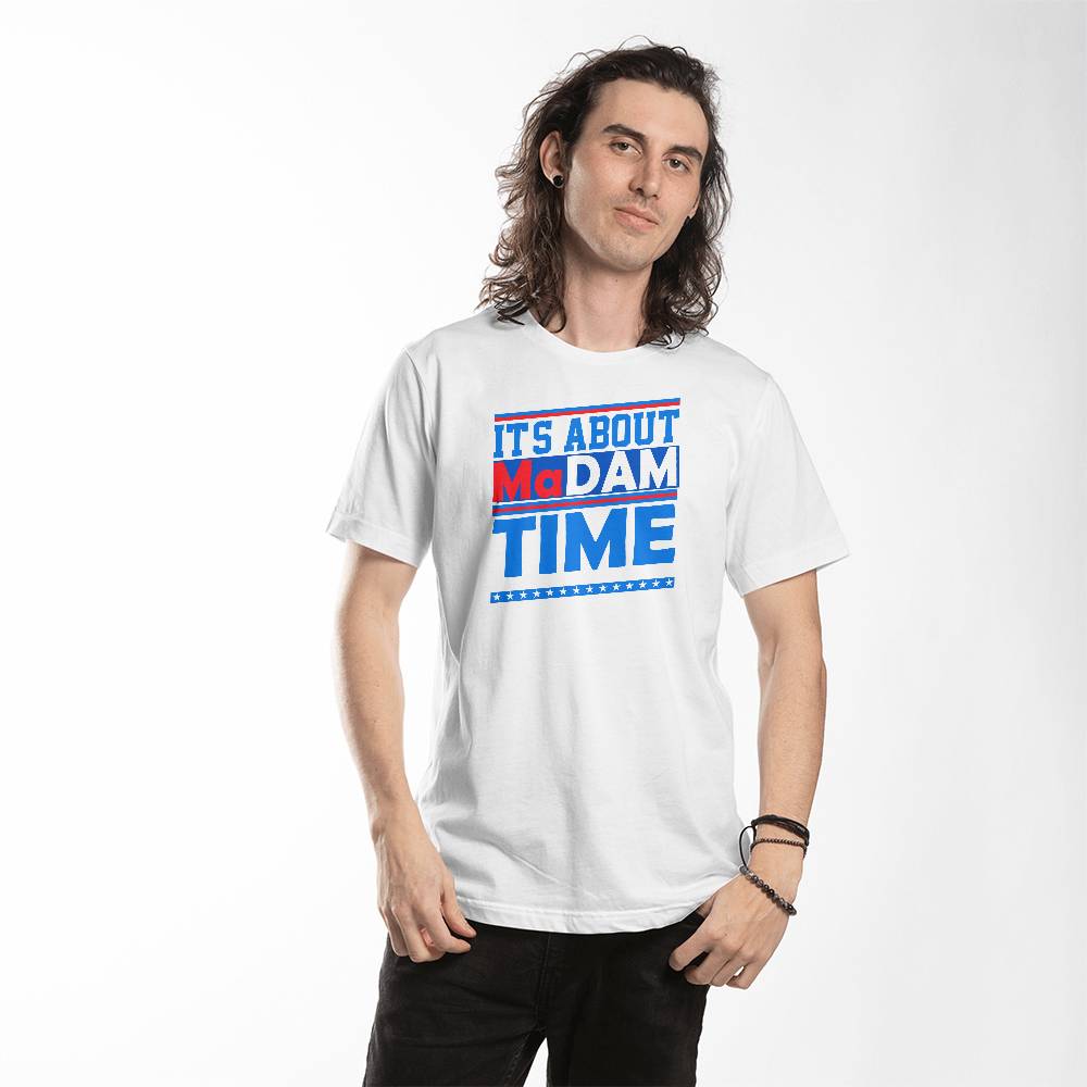 Madam Time-Madam President Eagle-Bella Canvas 3001 Unisex Jersey Tee,political t shirts, Kamala,Election,Vote,Democratic,Madam President,Election 132 - Essential Home Zone Essential Home Zone Clothing Madam Time-Madam President Eagle-Bella Canvas 3001 Unisex Jersey Tee,political t shirts, Kamala,Election,Vote,Democratic,Madam President,Election 132