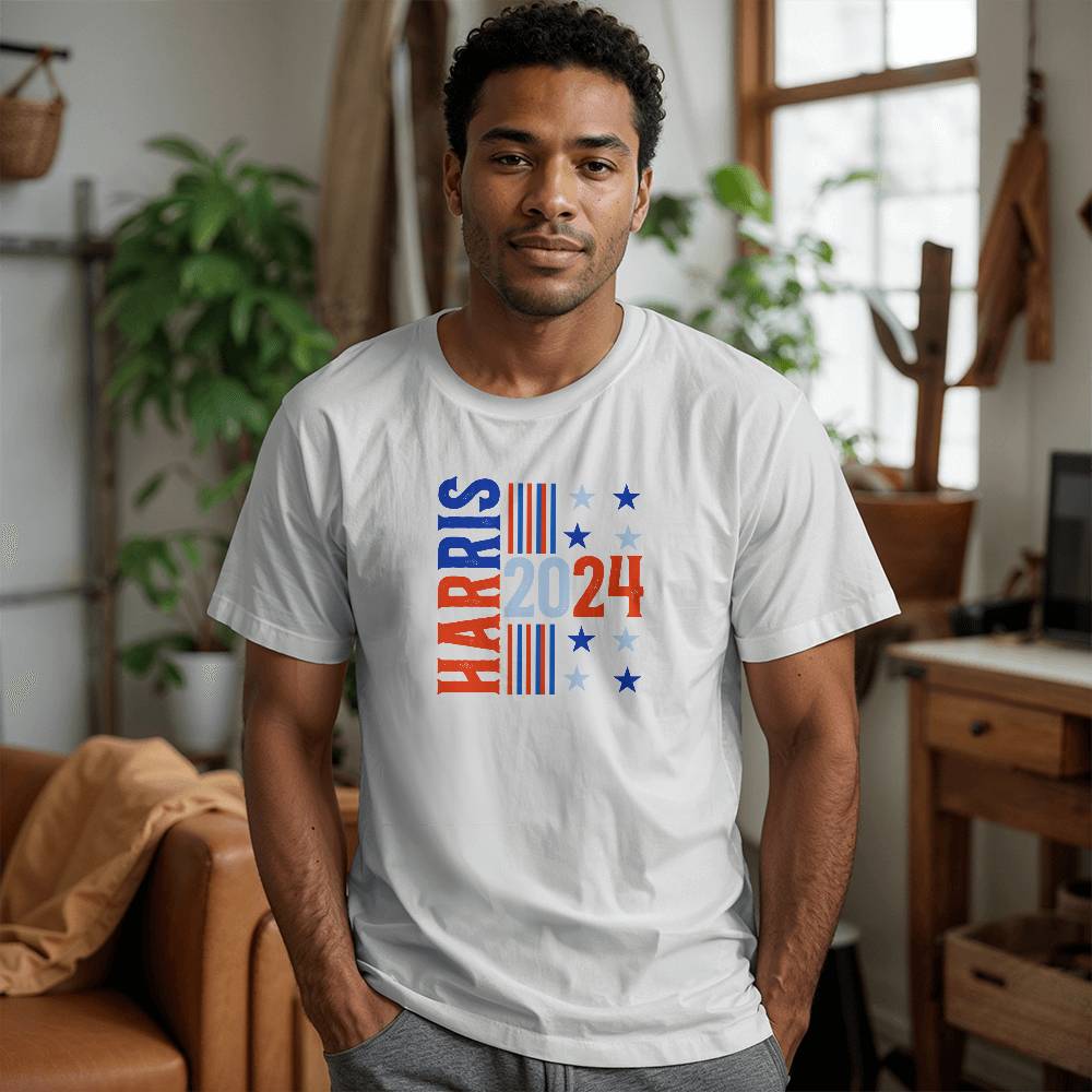 Harris 2024-Bella + Canvas 3001 Unisex Jersey Tee 152 - Essential Home Zone Essential Home Zone Clothing Harris 2024-Bella + Canvas 3001 Unisex Jersey Tee 152