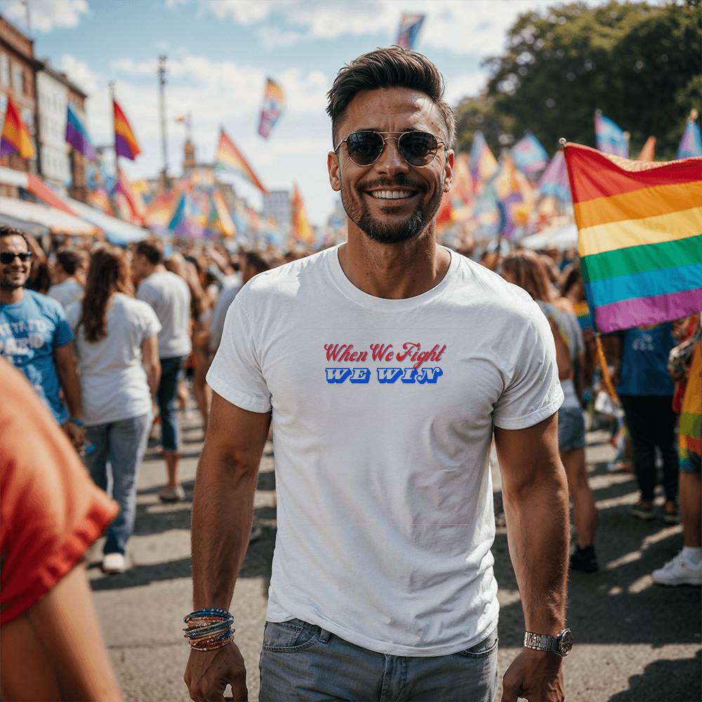 We fight we win-Unisex Bella + Canvas 3001 Jersey Tee,Political t shirt,Election T-Shirt,LGBTQ Shirt,Kamala Harriss,Vote Shirt,Democrat 113 - Essential Home Zone Essential Home Zone Clothing We fight we win-Unisex Bella + Canvas 3001 Jersey Tee,Political t shirt,Election T-Shirt,LGBTQ Shirt,Kamala Harriss,Vote Shirt,Democrat 113