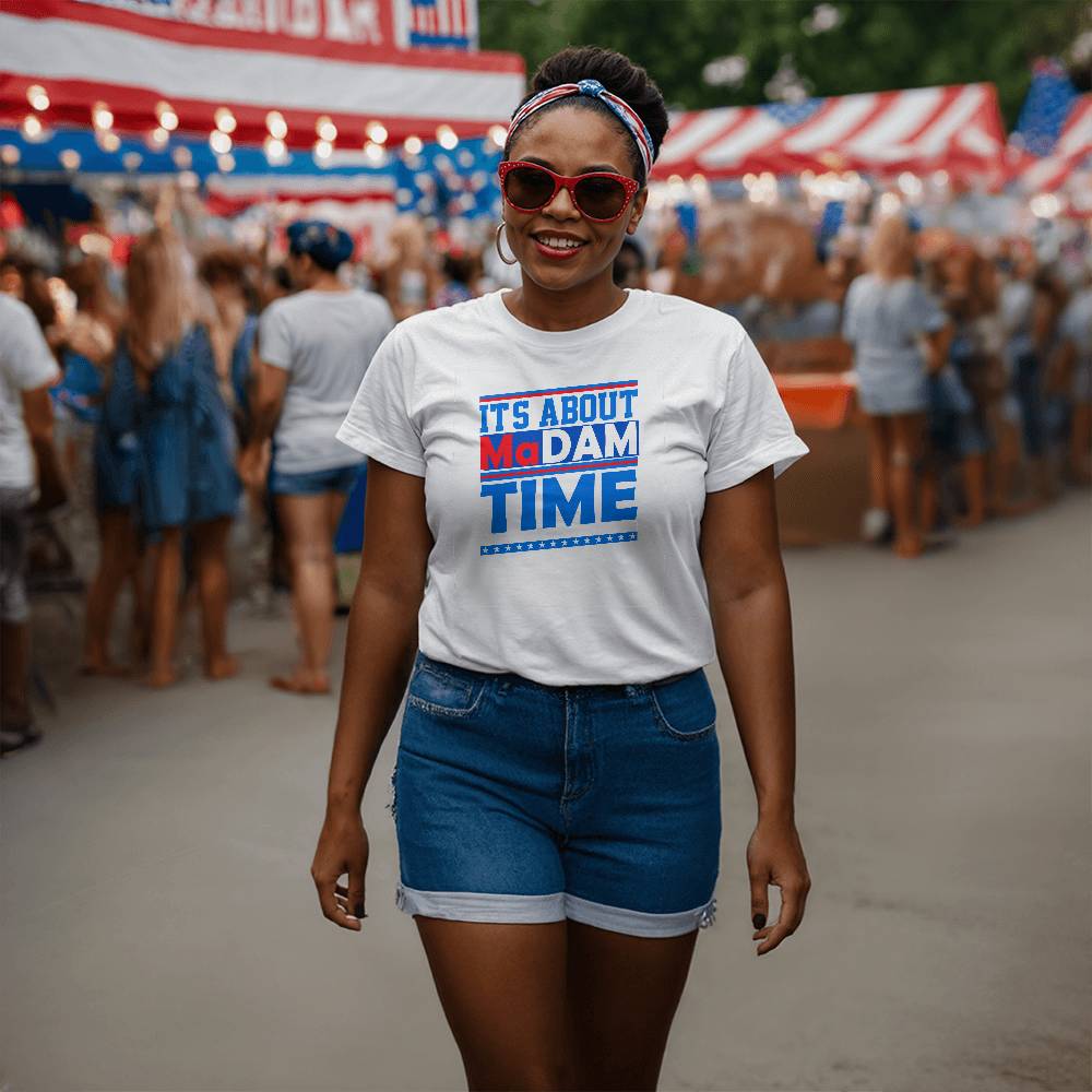 Madam Time-Madam President Eagle-Bella Canvas 3001 Unisex Jersey Tee,political t shirts, Kamala,Election,Vote,Democratic,Madam President,Election 132 - Essential Home Zone Essential Home Zone Clothing Madam Time-Madam President Eagle-Bella Canvas 3001 Unisex Jersey Tee,political t shirts, Kamala,Election,Vote,Democratic,Madam President,Election 132