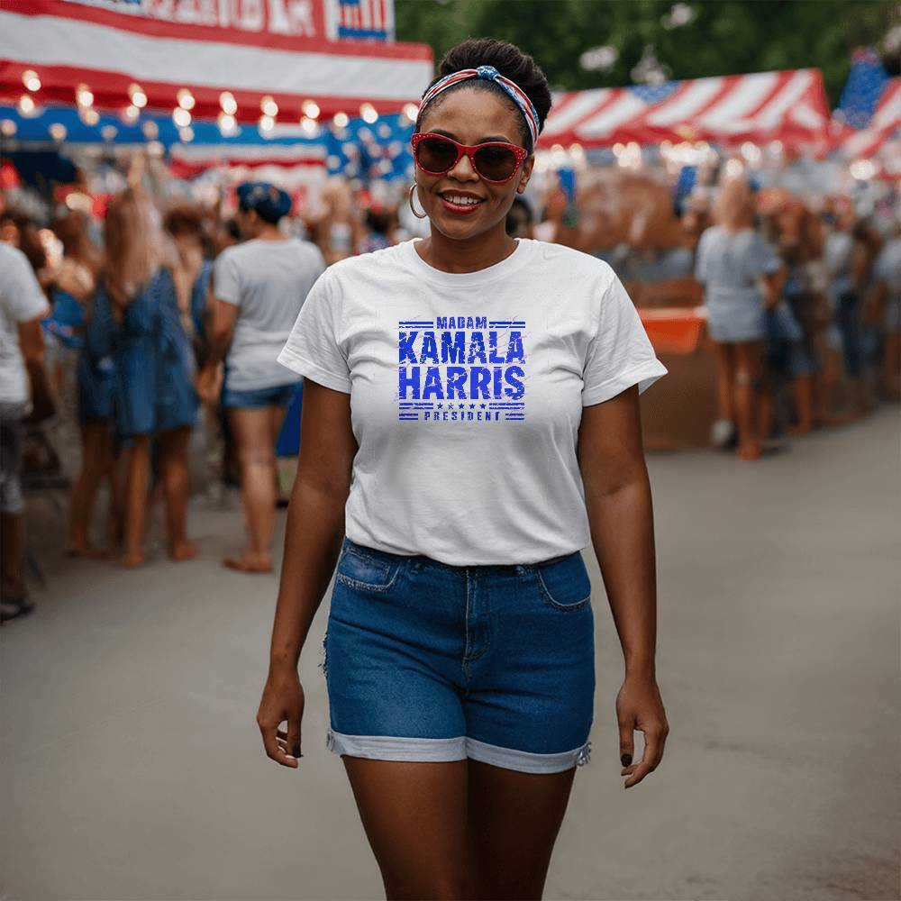 Madam President Vintage-Bella + Canvas 3001 Unisex Jersey Tee 157 - Essential Home Zone Essential Home Zone Clothing Madam President Vintage-Bella + Canvas 3001 Unisex Jersey Tee 157