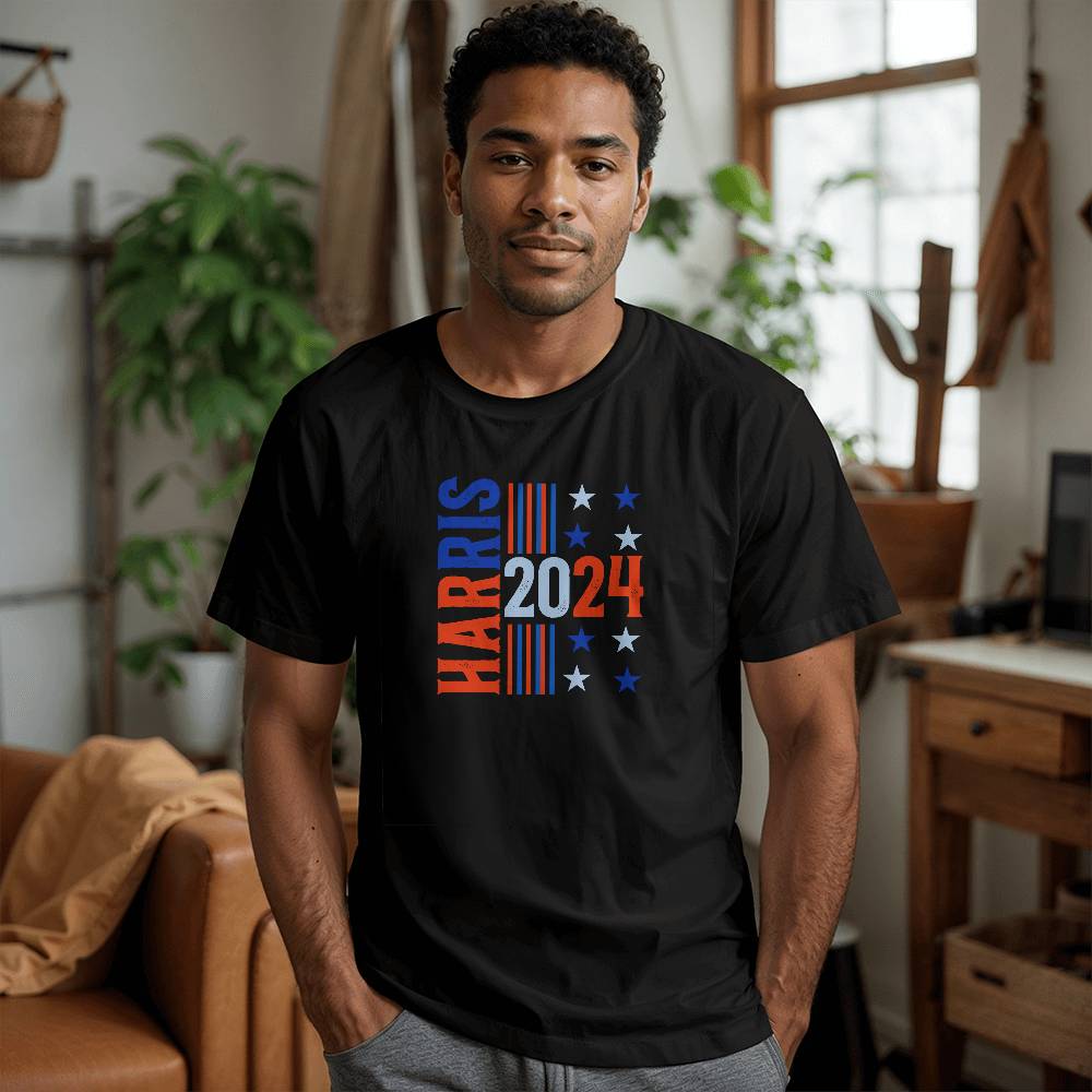 Harris 2024-Bella + Canvas 3001 Unisex Jersey Tee 152 - Essential Home Zone Essential Home Zone Clothing Harris 2024-Bella + Canvas 3001 Unisex Jersey Tee 152