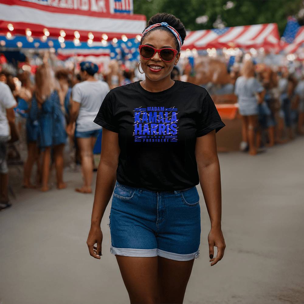 Madam President Vintage-Bella + Canvas 3001 Unisex Jersey Tee 157 - Essential Home Zone Essential Home Zone Clothing Madam President Vintage-Bella + Canvas 3001 Unisex Jersey Tee 157