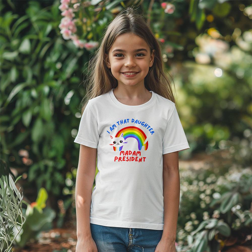 I Am That Daughter-Matching Parent Tees Available-Bella + Canvas 3001Y Youth T-Shirt 145 - Essential Home Zone Essential Home Zone Clothing I Am That Daughter-Matching Parent Tees Available-Bella + Canvas 3001Y Youth T-Shirt 145