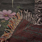 Wild Mushrooms and Flowers-Keepsake Heirloom Woven Blanket 23
