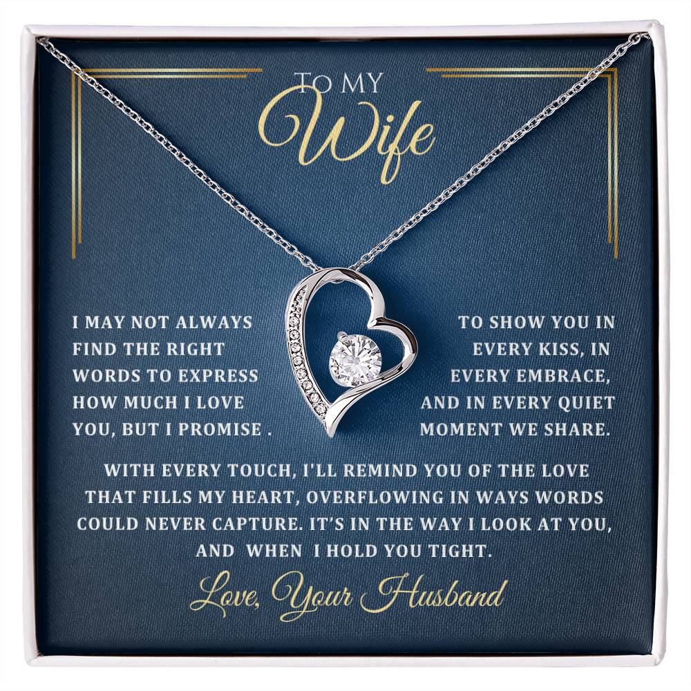 Wife- Love Knot Necklace – Unbreakable Bond (49D)