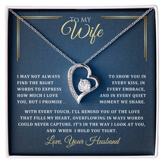 Wife- Love Knot Necklace – Unbreakable Bond (49D)