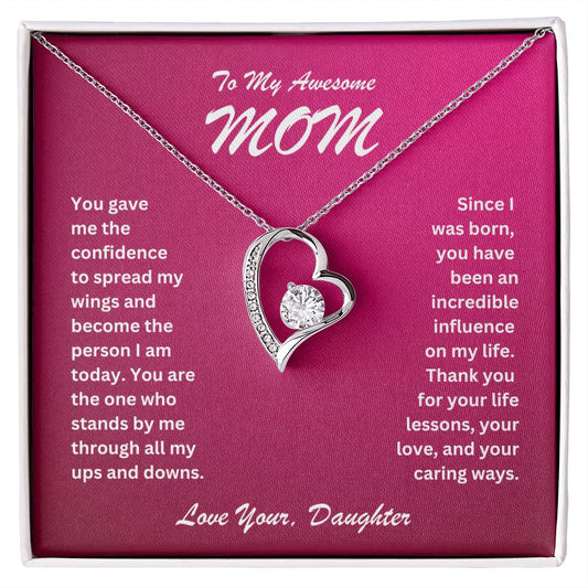 Mom- Spread my wings-Forever Love Necklace - Essential Home Zone Essential Home Zone Jewelry Mom- Spread my wings-Forever Love Necklace