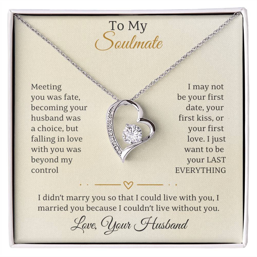 Wife- Forever Love Necklace – My Heart Belongs to You (70C)