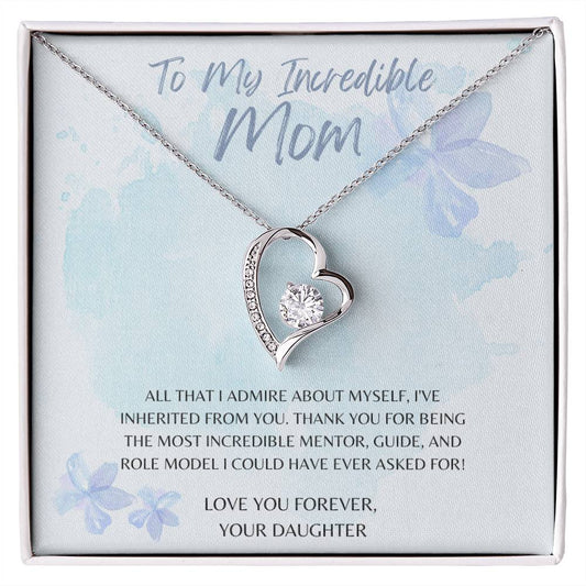 Mom- Inherited from you-Forever Love Necklace - Essential Home Zone Essential Home Zone Jewelry Mom- Inherited from you-Forever Love Necklace