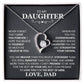 Daughter- Forever Love Necklace – Gift of Love and Strength (10)