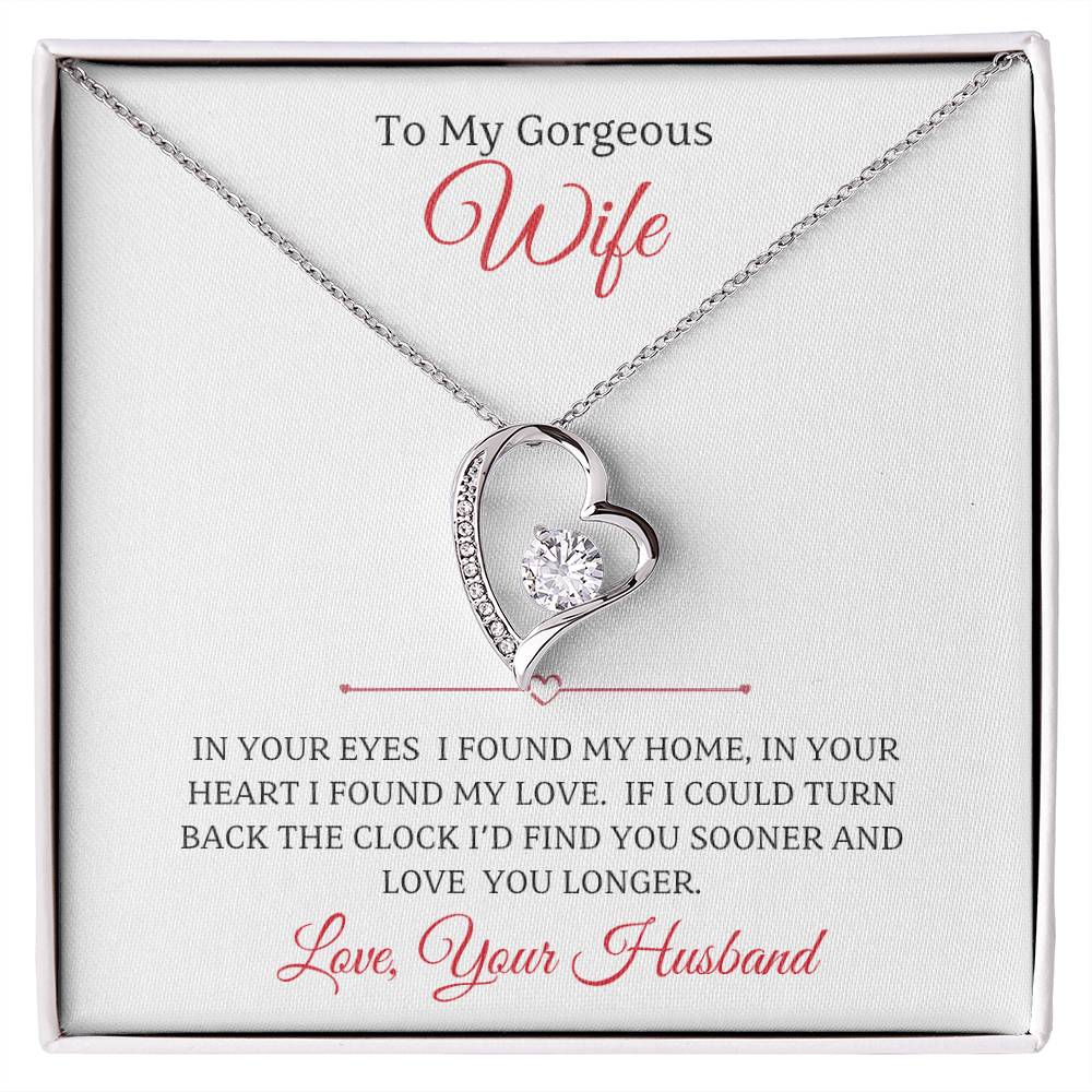 Wife-Forever Love Necklace-Missing Piece (75C)