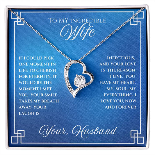 Wife - The dazzling, personalized Forever Love Necklace is sure to make her heart melt! 31