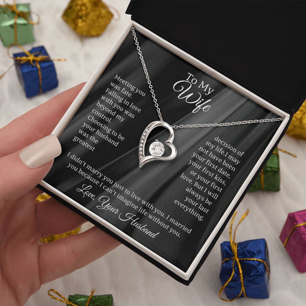 Wife- Love Knot Necklace – Unbreakable Bond (74)