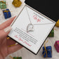 Wife-Forever Love Necklace-Missing Piece (75C)