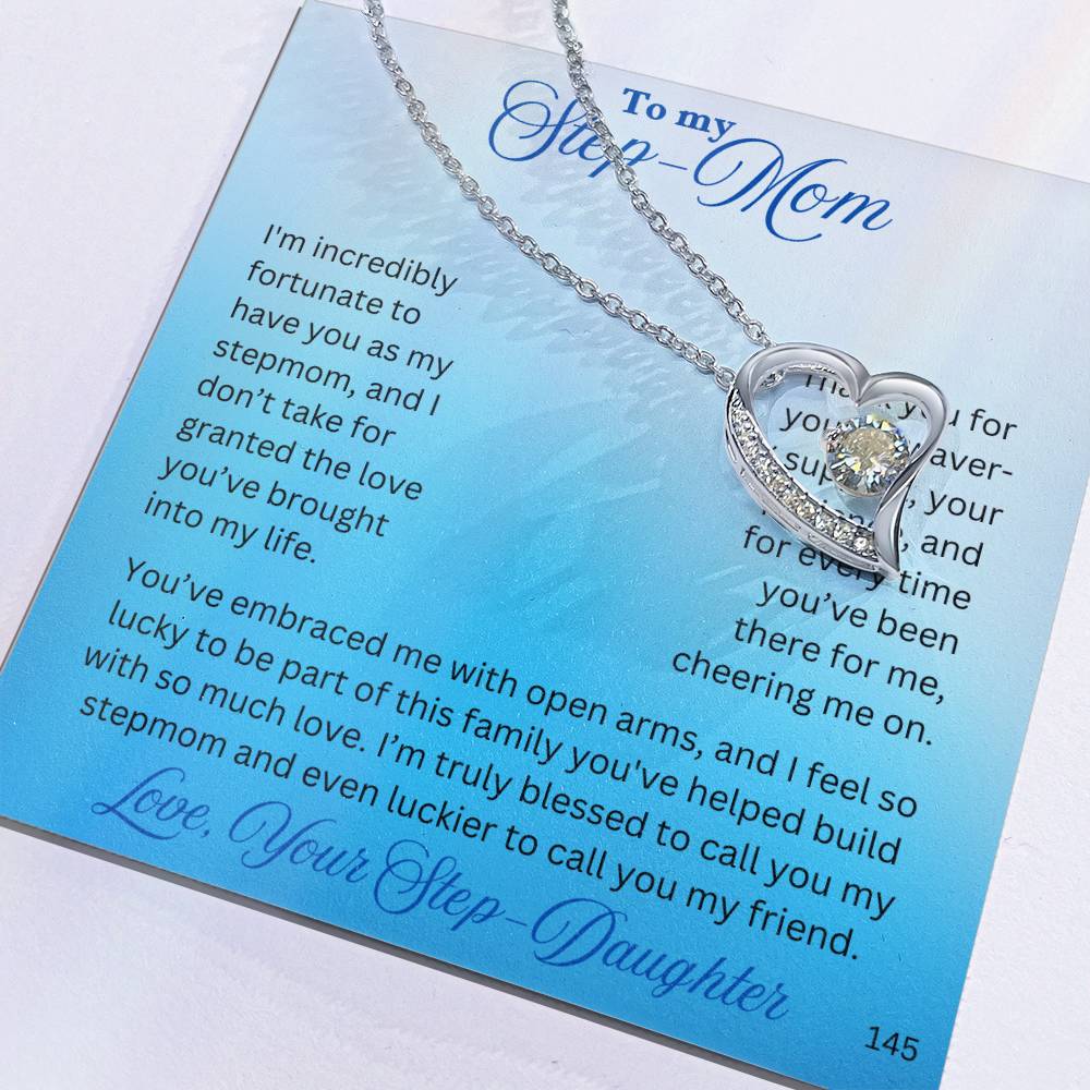 Step-Mom-Personalized this dazzling Forever Love Necklace is sure to make her heart melt! 145