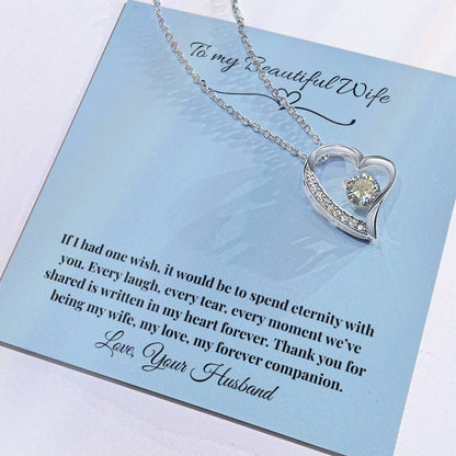 Wife – Forever Love Necklace, Promise of Devotion (13)