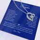 Daughter Gift – Forever Love Necklace – Add Your Custom “From” Title (134)