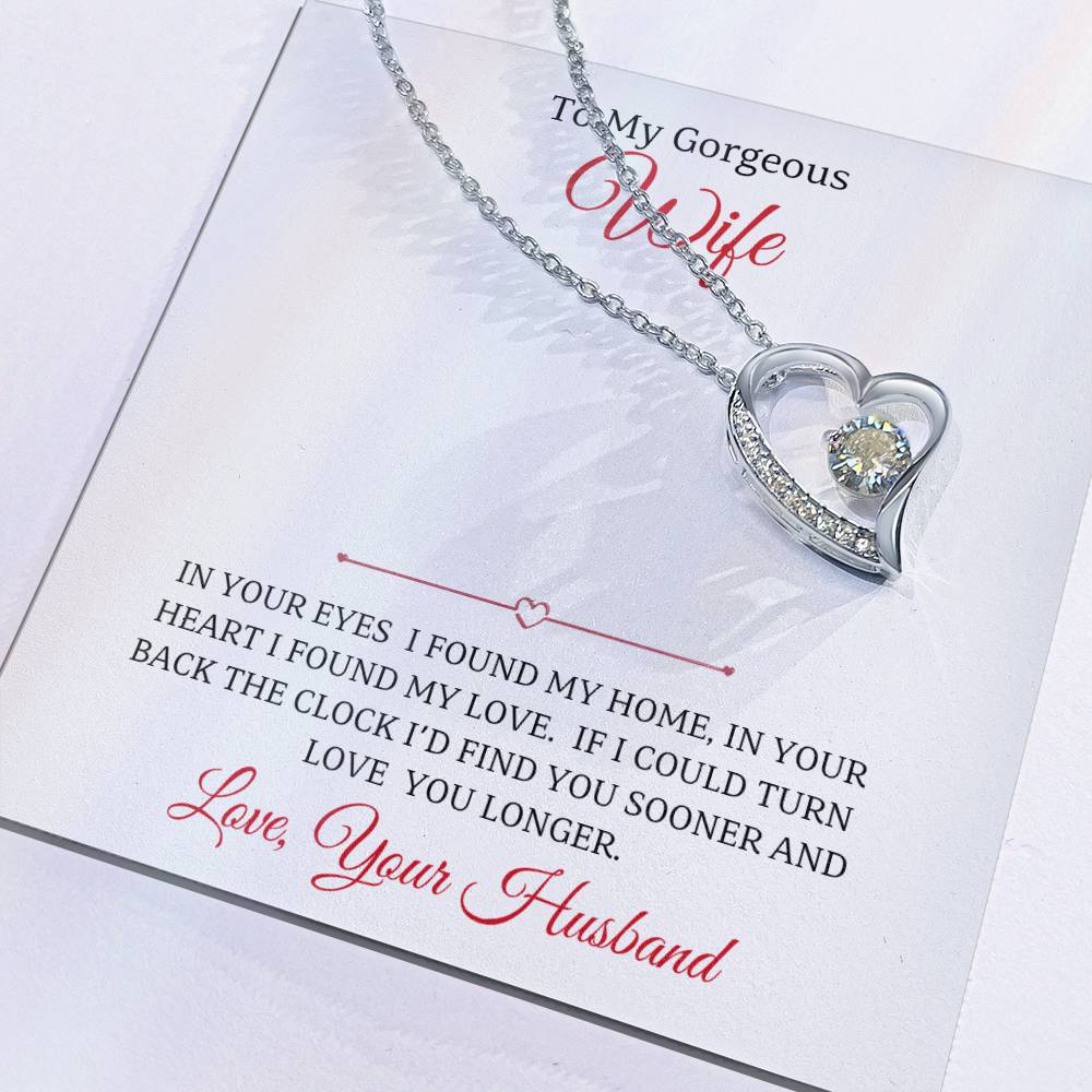 Wife-Forever Love Necklace-Missing Piece (75C)