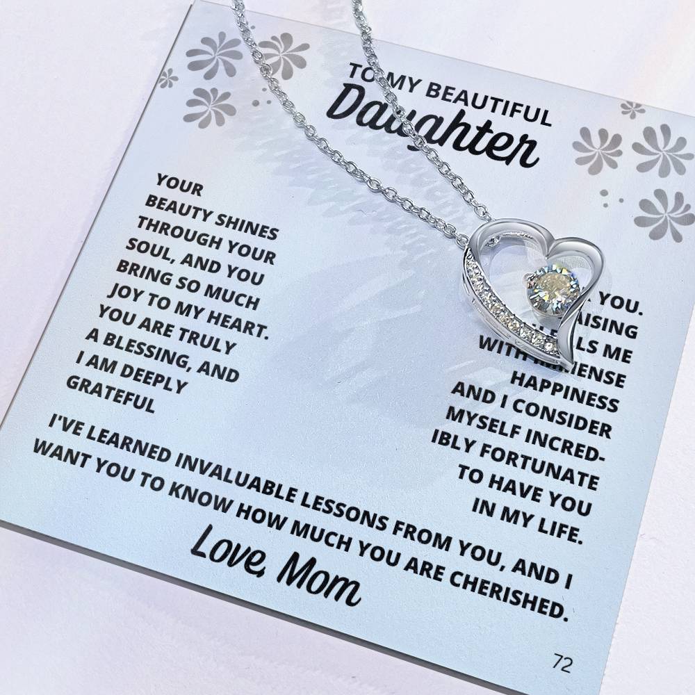 Daughter- Personalized this dazzling Forever Love Necklace is sure to make her heart melt! 72