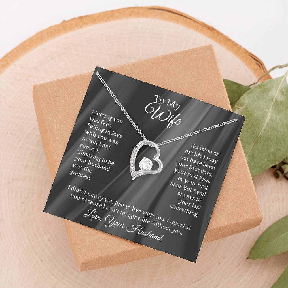 Wife- Love Knot Necklace – Unbreakable Bond (74)