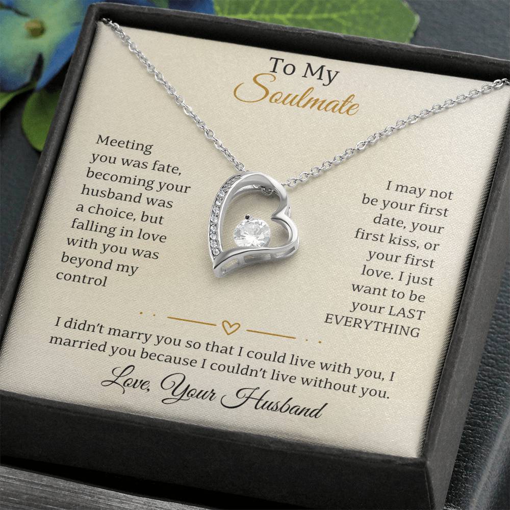 Wife- Forever Love Necklace – My Heart Belongs to You (70C)
