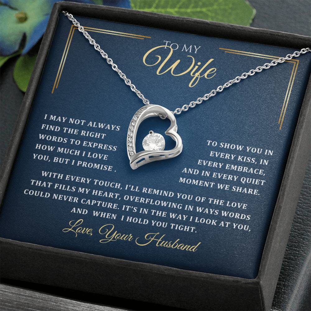 Wife- Love Knot Necklace – Unbreakable Bond (49D)