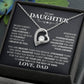 Daughter- Forever Love Necklace – Gift of Love and Strength (10)