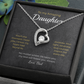 Daughter – Forever Love Necklace – Personalized Gift from Any Sender (83)