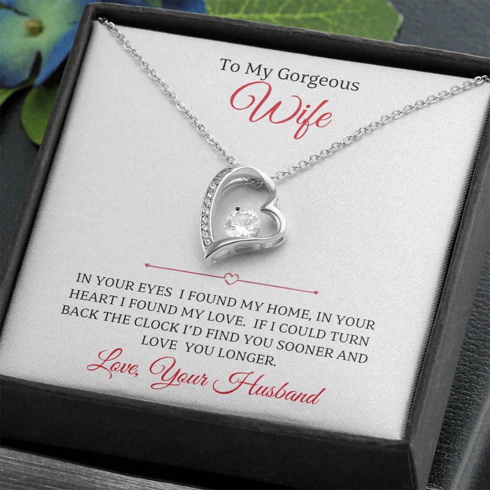 Wife-Forever Love Necklace-Missing Piece (75C)