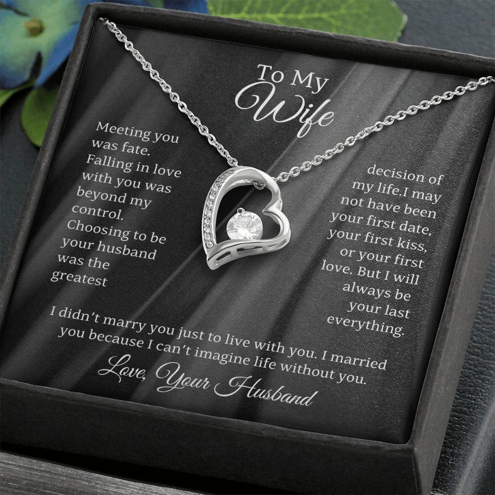 Wife- Love Knot Necklace – Unbreakable Bond (74)