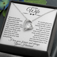 Wife- Forever Love Necklace – A Promise She’ll Treasure Forever (138)
