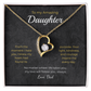 Daughter – Forever Love Necklace – Personalized Gift from Any Sender (83)