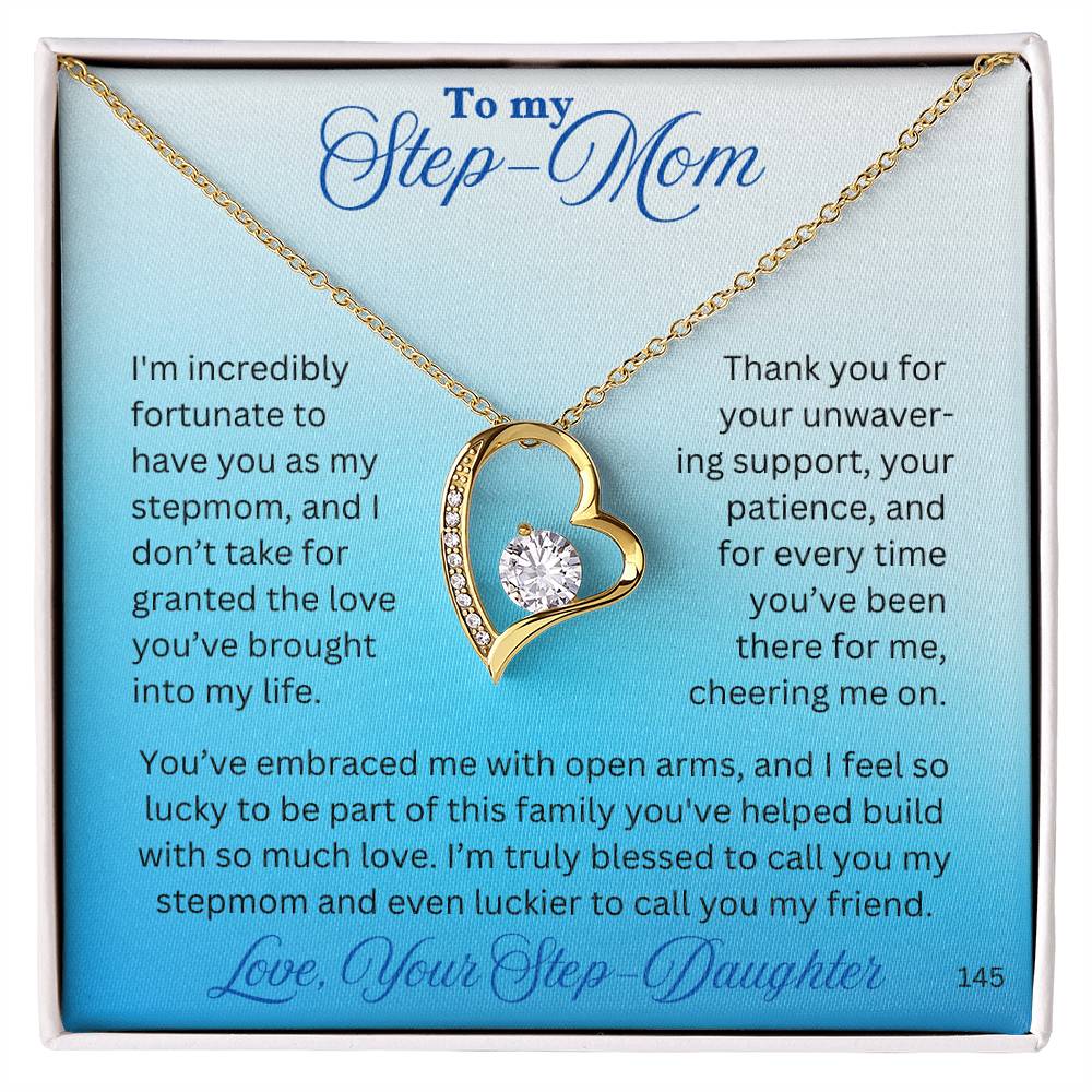 Step-Mom-Personalized this dazzling Forever Love Necklace is sure to make her heart melt! 145