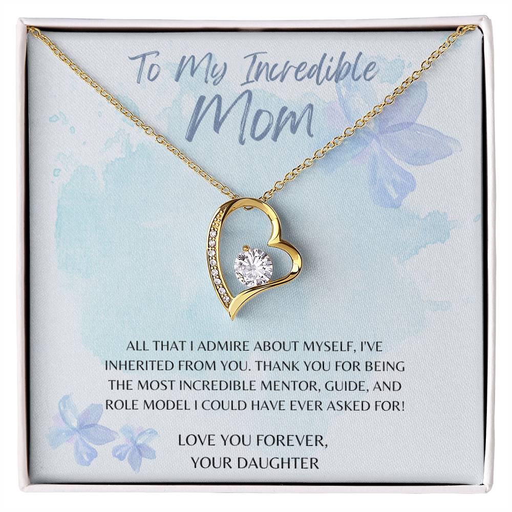 Mom- Inherited from you-Forever Love Necklace - Essential Home Zone Essential Home Zone Jewelry Mom- Inherited from you-Forever Love Necklace