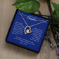 Daughter-Forever Love Necklace – Personalized Gift from Any Sender (118)