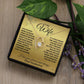 Wife-Your courage and strength-Forever Love Necklace 8