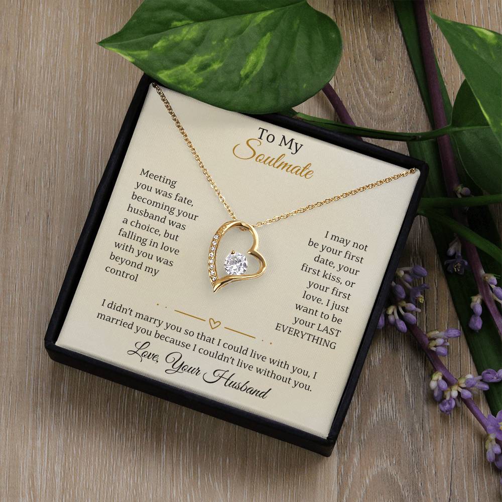 Wife- Forever Love Necklace – My Heart Belongs to You (70C)