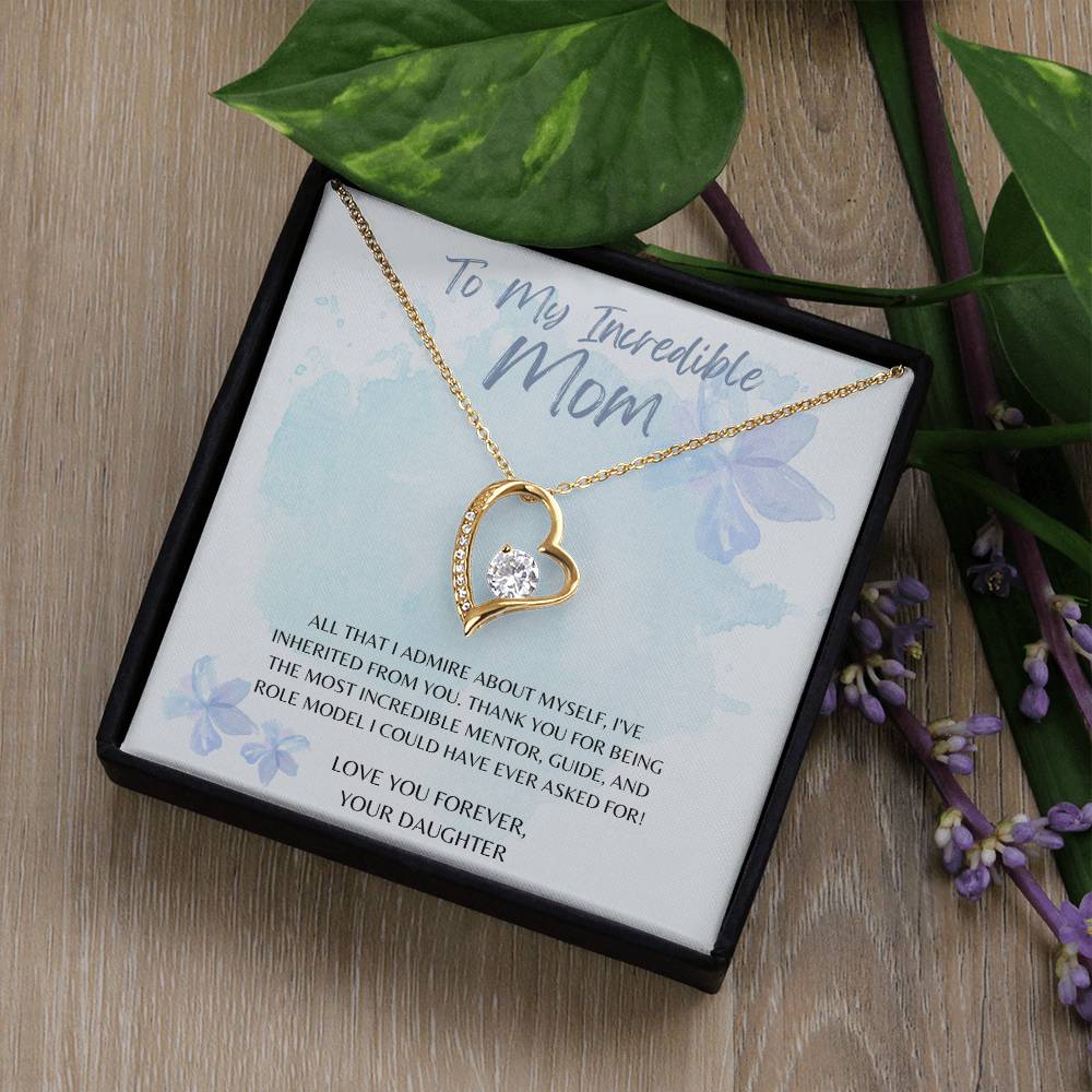 Mom- Inherited from you-Forever Love Necklace - Essential Home Zone Essential Home Zone Jewelry Mom- Inherited from you-Forever Love Necklace