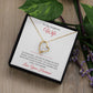 Wife-Forever Love Necklace-Missing Piece (75C)