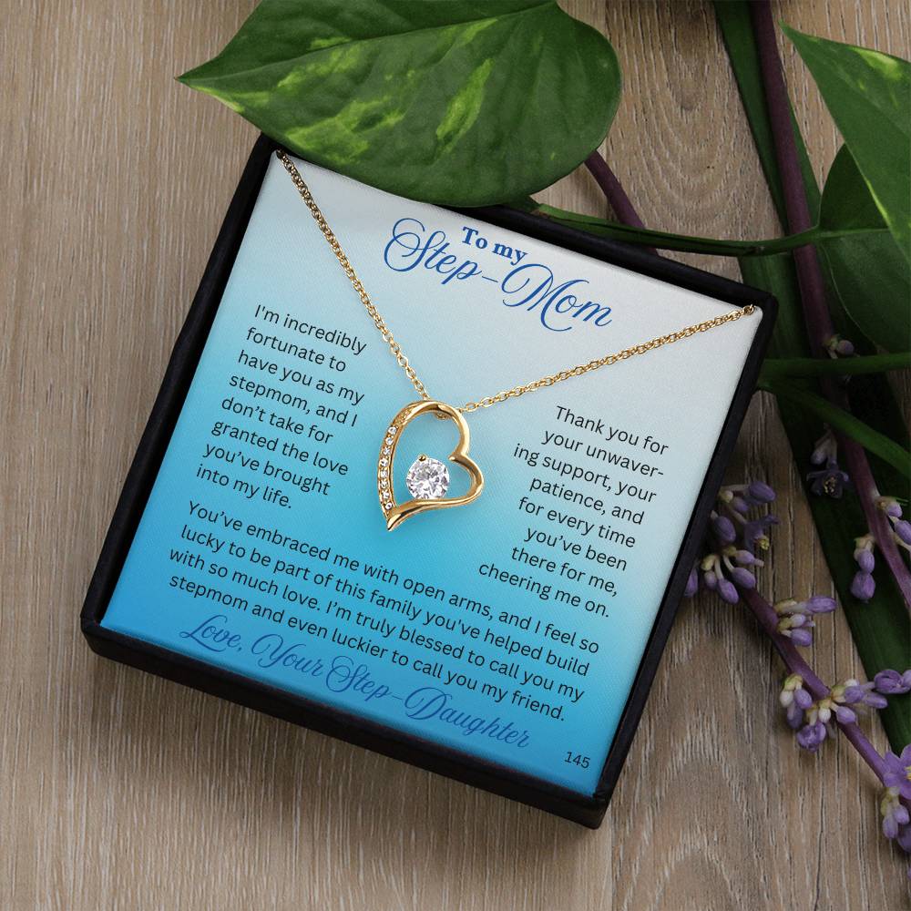 Step-Mom-Personalized this dazzling Forever Love Necklace is sure to make her heart melt! 145