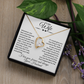 Wife- Forever Love Necklace – A Promise She’ll Treasure Forever (138)