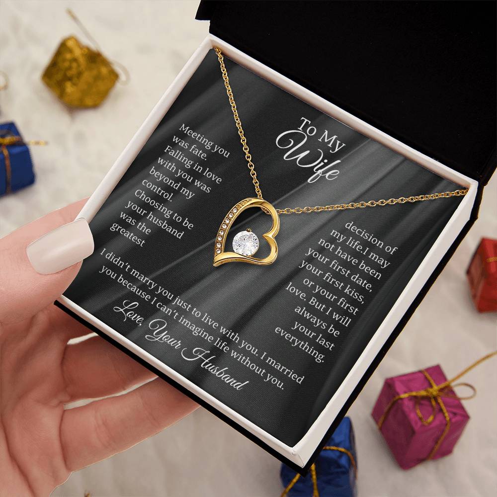 Wife- Love Knot Necklace – Unbreakable Bond (74)