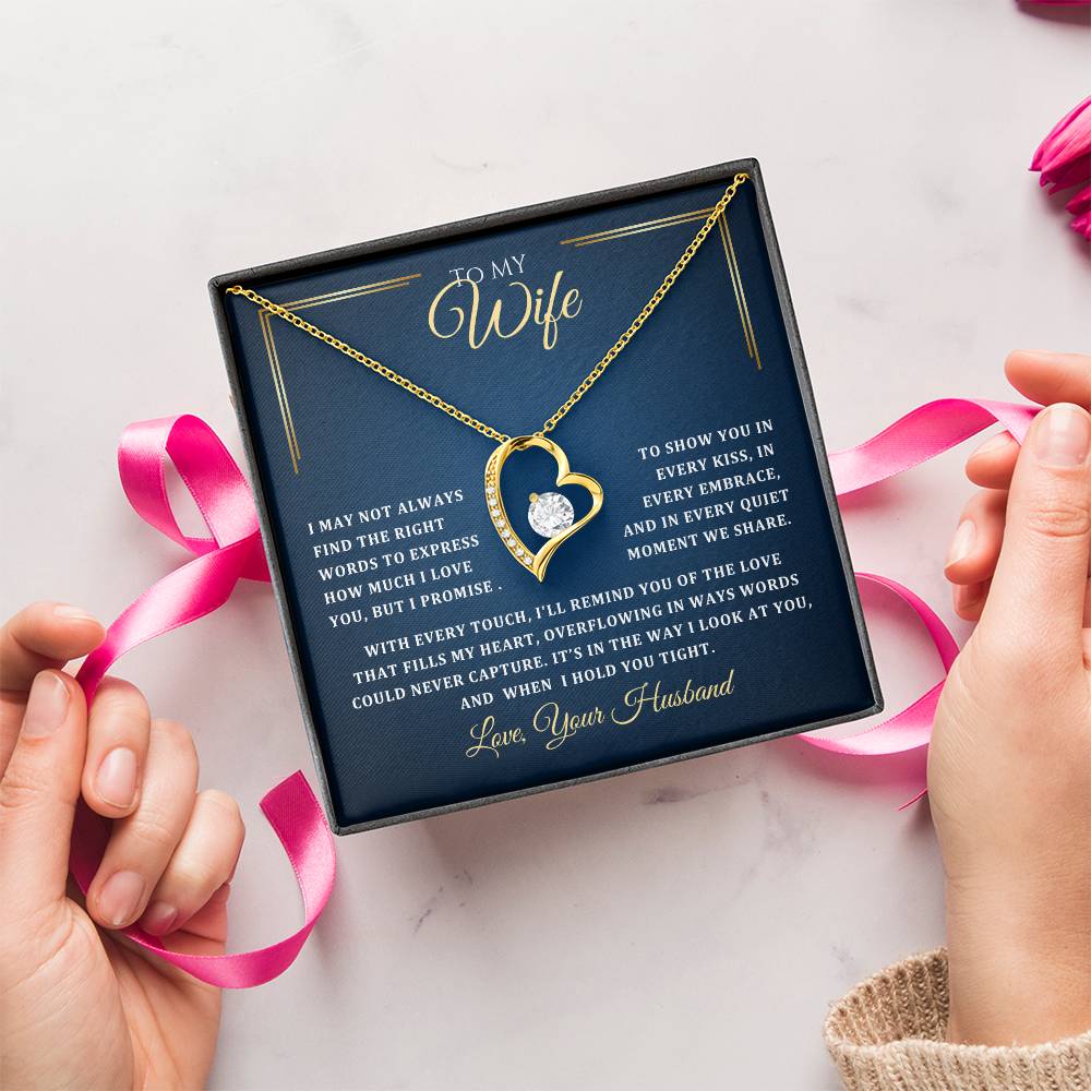 Wife- Love Knot Necklace – Unbreakable Bond (49D)