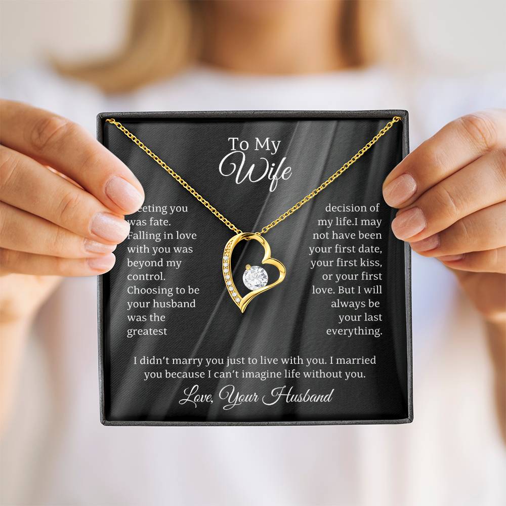 Wife- Love Knot Necklace – Unbreakable Bond (74)