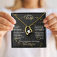 Wife- Forever Love Necklace – My Heart Belongs to You (138E)