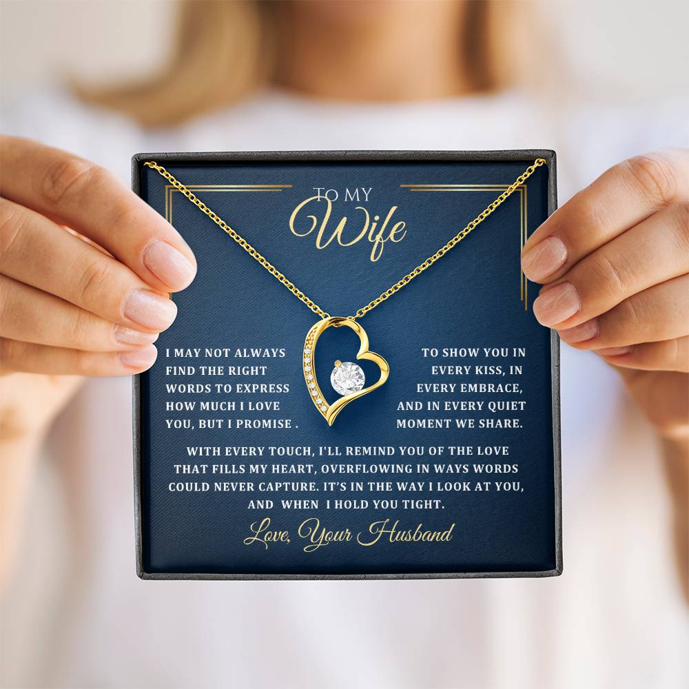 Wife- Love Knot Necklace – Unbreakable Bond (49D)