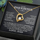 Daughter- Forever Love Necklace – Gift of Love and Strength (10)